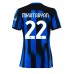 Günstige Inter Milan Henrikh Mkhitaryan #22 Heim Fussballtrikot Damen 2023-24 Kurzarm